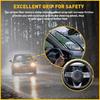 2/4Pcs Car Booster Wheel Steering Non-Slip Decor Trim Cover Carbon Fiber Univers