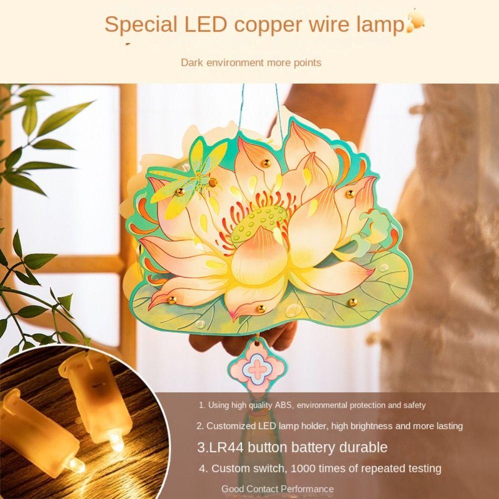 DIY Handgemachte Mondfest Laterne Handwerk Festival Dekorative Laterne für Kinder