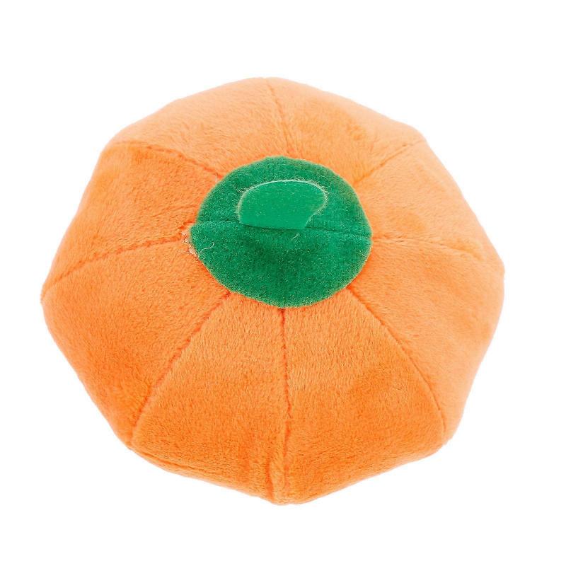 Sound Toy for Dogs Training Pumpkin Plush Toys for Pet Playing with