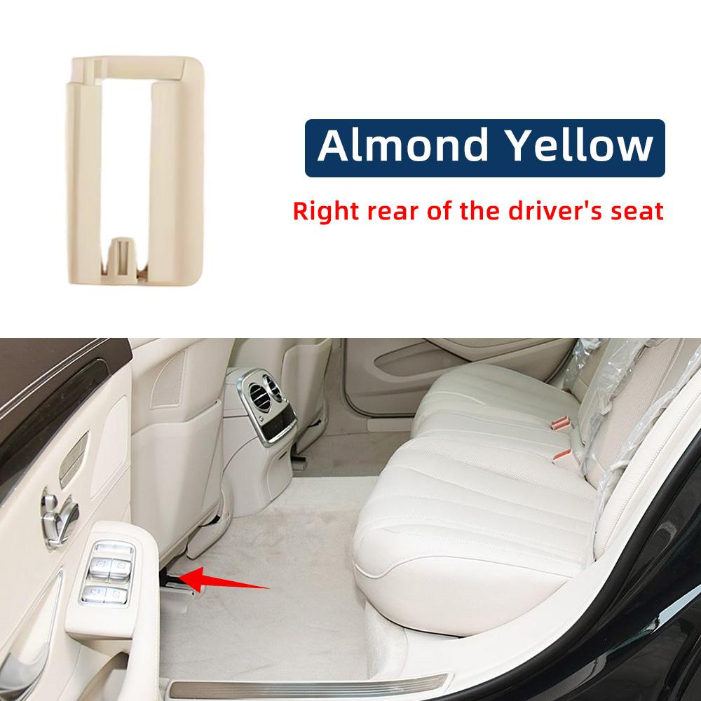 Car Seat Sliding Track Rail Cover Trim Left Right 22391945008T92 For Mercedes Benz S Class W223 -2025 22391946008T92