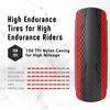 Vittoria Rubino Pro WHT 700X25C Tire 270g ALL BLK Presta Tire and Suppleness Three Types of Compounds Are Used To Bring Out the G2.0 Clincher Size