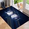 Soft Floor Carpet Birmingham City Pattern Area Rug Decorative Mat For Home Room Decoration