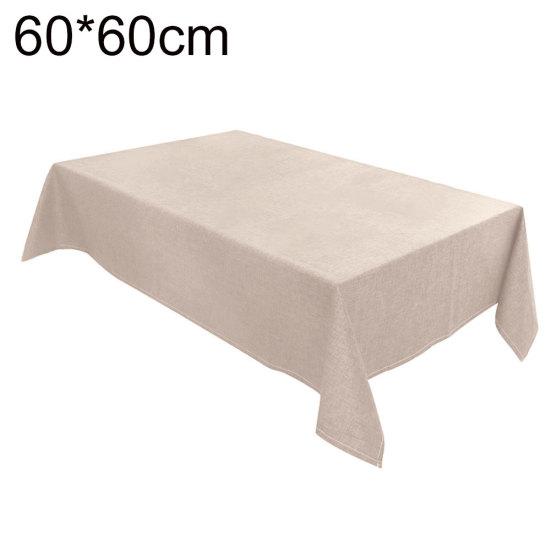 Прямоугольный льняной стол с защитой от ожогов — фото 14