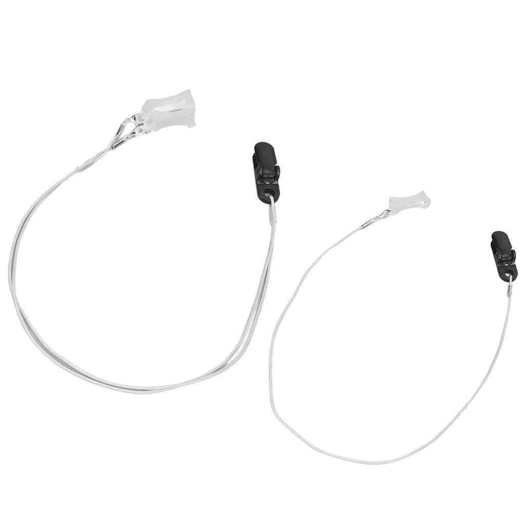 Sound Aid Clip Protector Lanyard Fixation Rope Portable Prevent Lost Sound Amplifier Clip Holder Bla