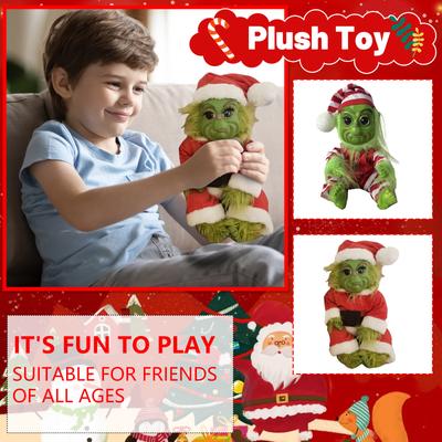 Christmas Surprise Grinchs Toy Cute Doll Plush (No Tag)