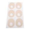 24pcs Latex Self Stick Adhesive Foot Cushion Anti Friction Breathable Foot Pad Sticker for Walking