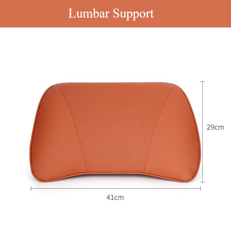 Memory Foam Car Headrests Neck Pillows Lumbar Support Car Seat Cushions Ergonomic Pillow for Comfortable Drive