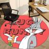 1pc Bugs Bunny Looney Tunes Office Round Area Rug, Under Office Chairs Bedroom Living Room Home Decor, Room Decoa1016158