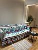 Pericarp West Coast Native Ortega Suitable for All Sofa Geometric Forest, Style, Pattern, Kilim, Pattern, Multifunctional, Washable, Seasons, Cover,