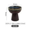 Ceramic Dinner Bowls High Feet Snack Bread Dessert Tray Soup Basin Soup Bowl Restaurant Round Specialty Tableware Cooking Plates