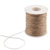 Wenwan Korean Wax Thread Leather Cord for DIY Bracelet and Necklace Crafting