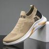 Spring and Summer Slip-on Casual Shoes New Flying Woven Breathable Running Shoes Men Sneaker