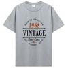Novelty Vintage Born In 1968 Classic T Shirts Cotton Streetwear Short Sleeve Birthday Gifts Summer Style T-shirt Clothing