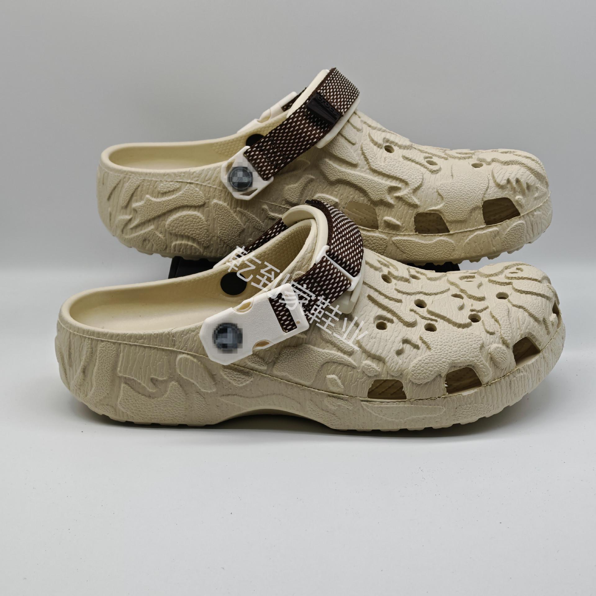 

Men s 2025 Breathable Closed-Toe Beach Clogs M6/W8 - Fits Size 38 хакі