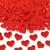 ONLYKXY 200Pcs Sponge Confetti Flower Decor Heart Shape Petals Table Wedding Decoration Glitter Scatter for Wedding Party Valentine's Day Scatter