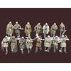 35016 Resin Figures Soldier Model Kits (Only 15 Figures) Unpainted Unassembled 1/35