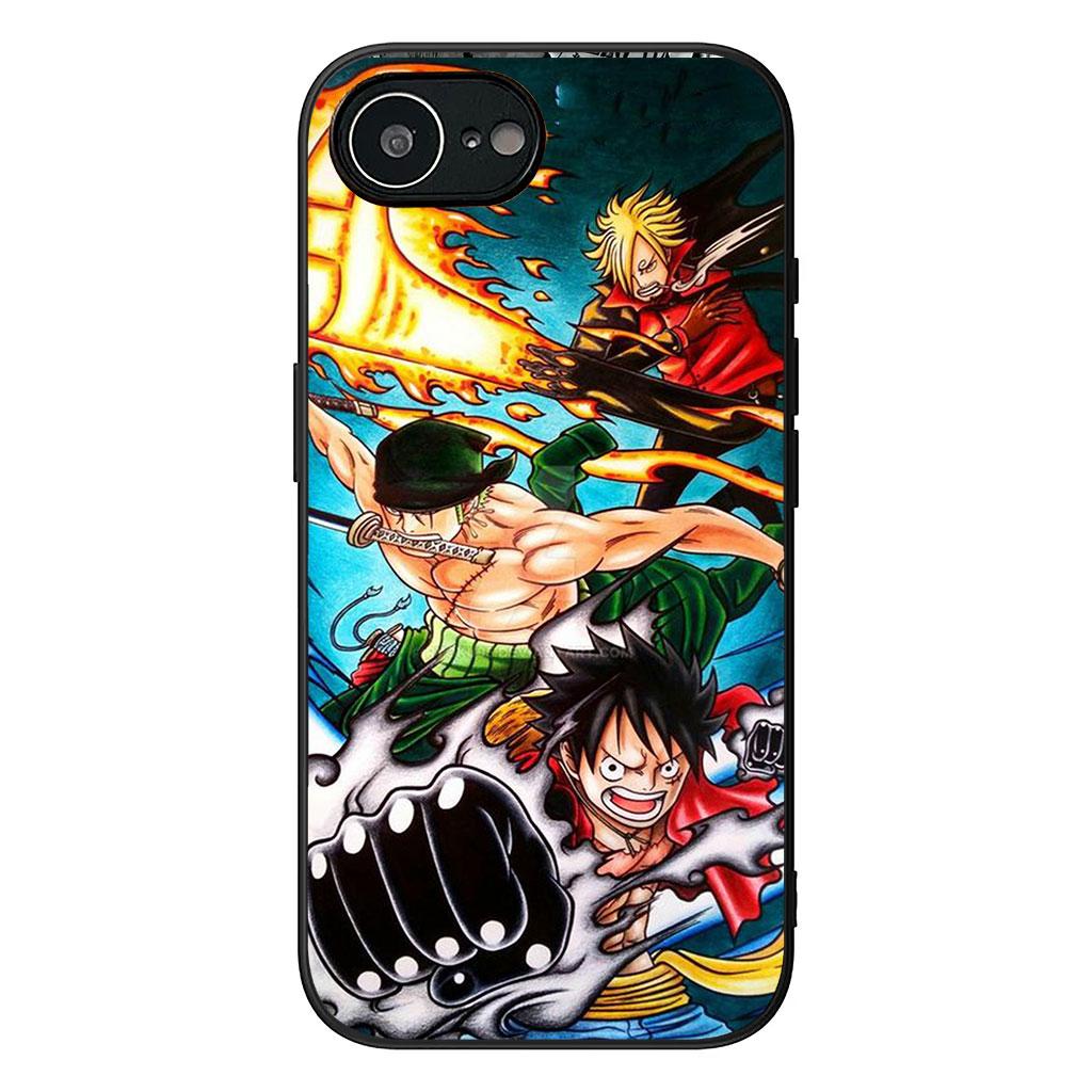 Roronoa Zoro Luffy One Pieces Sanji Cover for Samsung Galaxy S25 S24 S23 Fe Ultra Plus S7 Edge A05 A06 A16 A55 A15 A35 Case