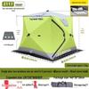 Hexagonal Cotton Ice Fishing Tent - Thickened, No Assembly Needed
