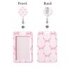 Extendable Badge Holder Pink Badge Reel Badge Holder Swivel For Teacher Doctor Workplace