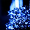 Led Solar Power Sakura Cherry Blossom Light 50led Spotlight Beads Tree String Lights Decorative for Tree Fences Hedges