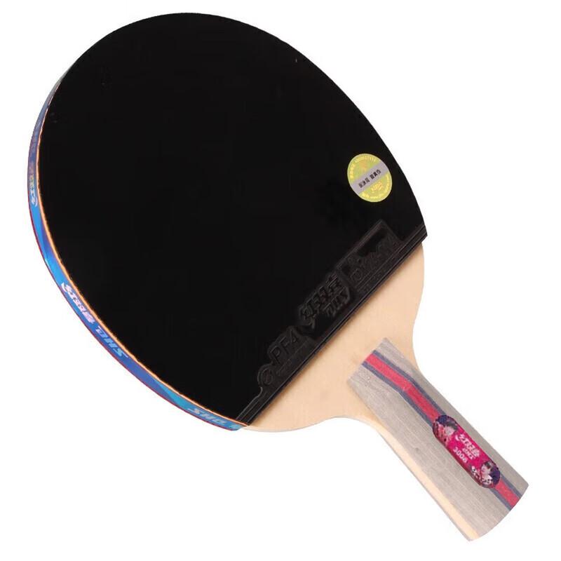 DHS 3-Star F3008 Straight Handle Table Tennis Racket