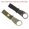 Webbing Buckle Hook Water Bottle Holder Clip Outdoor Military Nylon Climb Carabiner Belt Backpack Hanger Camp