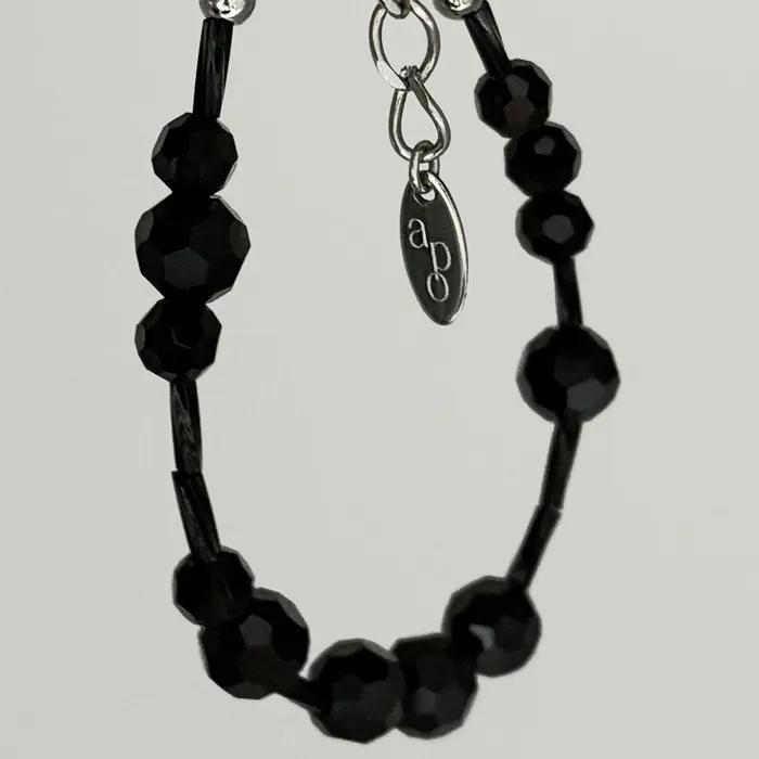 Twinkle Black Beads B.