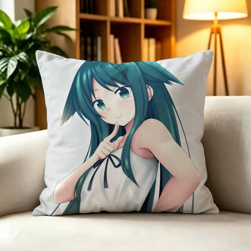 Saya No Uta The S-Song of S-Saya Double-Sided Printed Cushion Cover Bedroom Bedside Sofa Pillow Case
