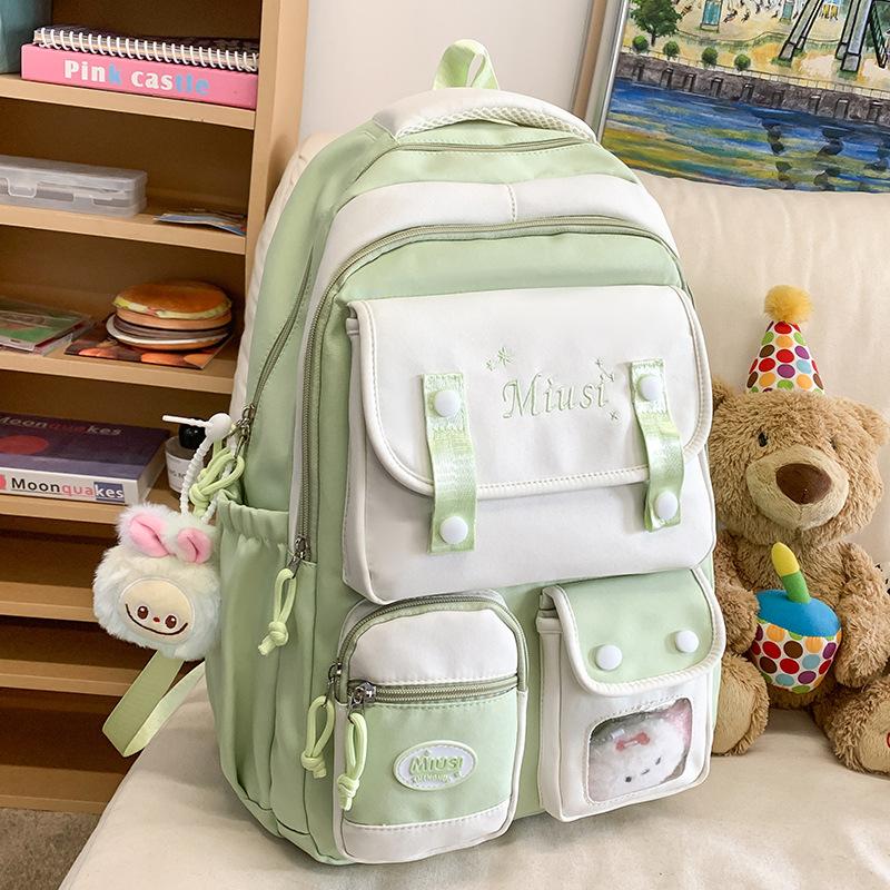 Children's Schoolbags Elementary School Girls Junior High School Students High Looking Multi Layer Backpack