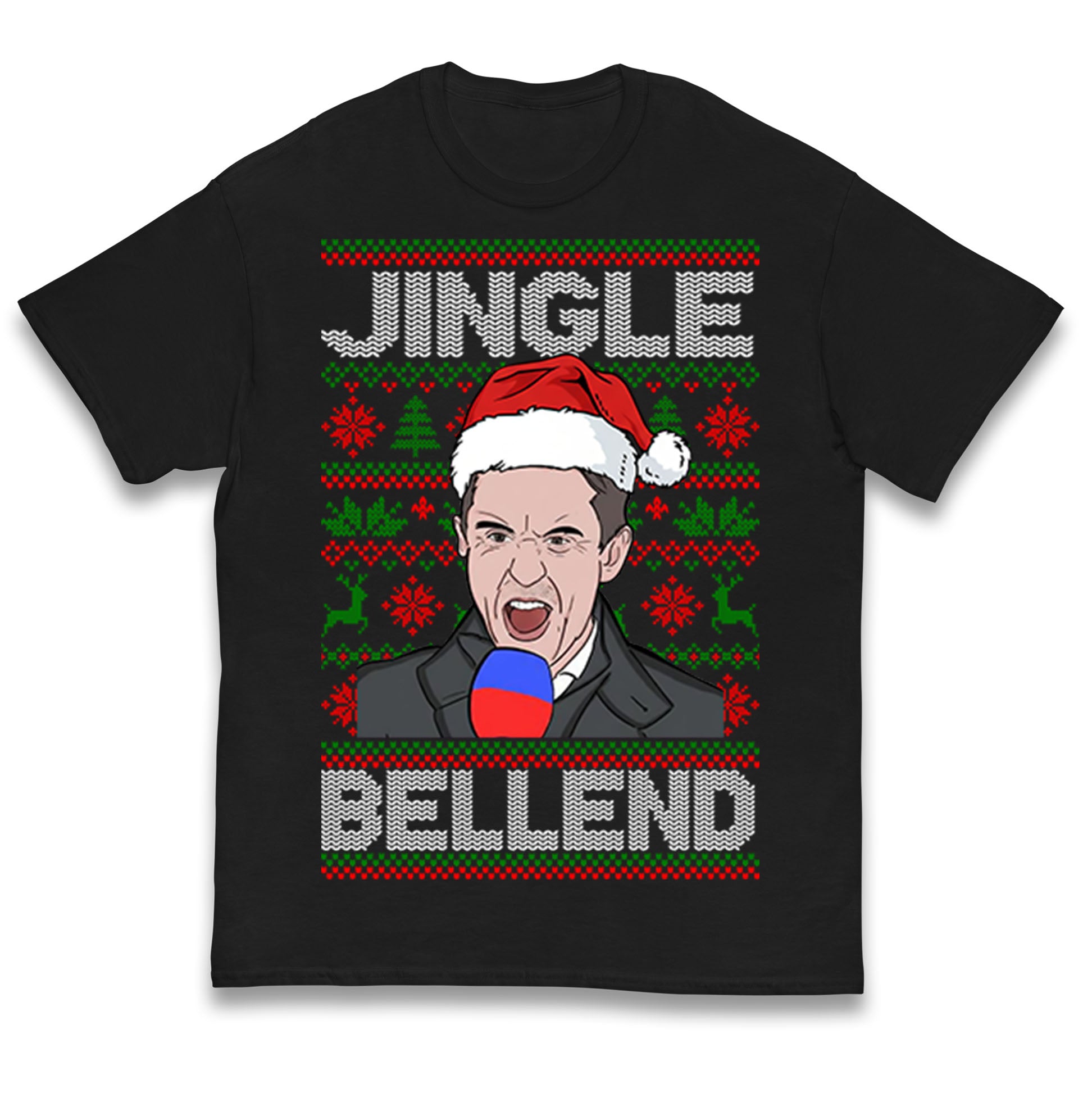 

Gary Neville Jingle Bell End Christmas Kids T Shirt 140