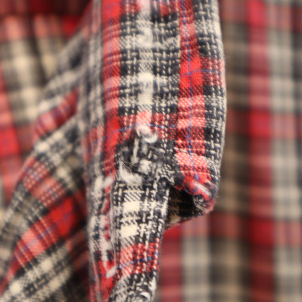 Polo by Ralph Lauren 90s Old Canadian Check Pattern Long Sleeve Button Down Shirt Men's Used