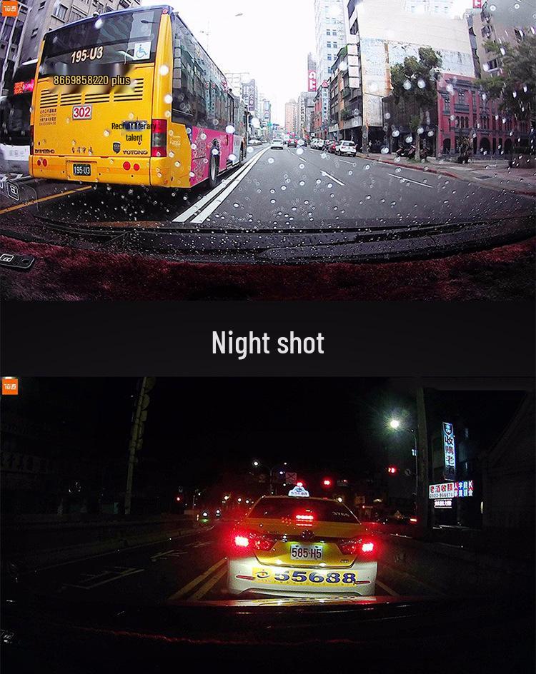 Bestseller HD Nachtsicht WiFi Dashcam mit App-Konnektivität