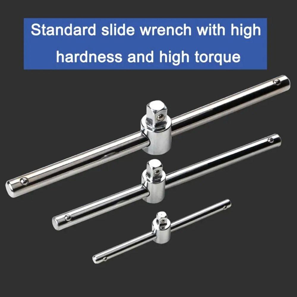 1Pcs Extension Socket Wrench 1/4" 3/8" 1/2" Drive Sliding Rod New T Bar Socket Adapter