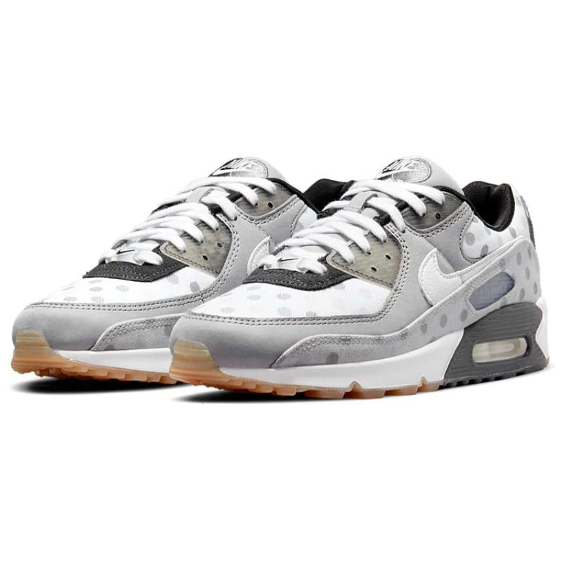 Nike Air Max 90 White Polka Dot Sneakers Casual Shoes CZ1929-100
