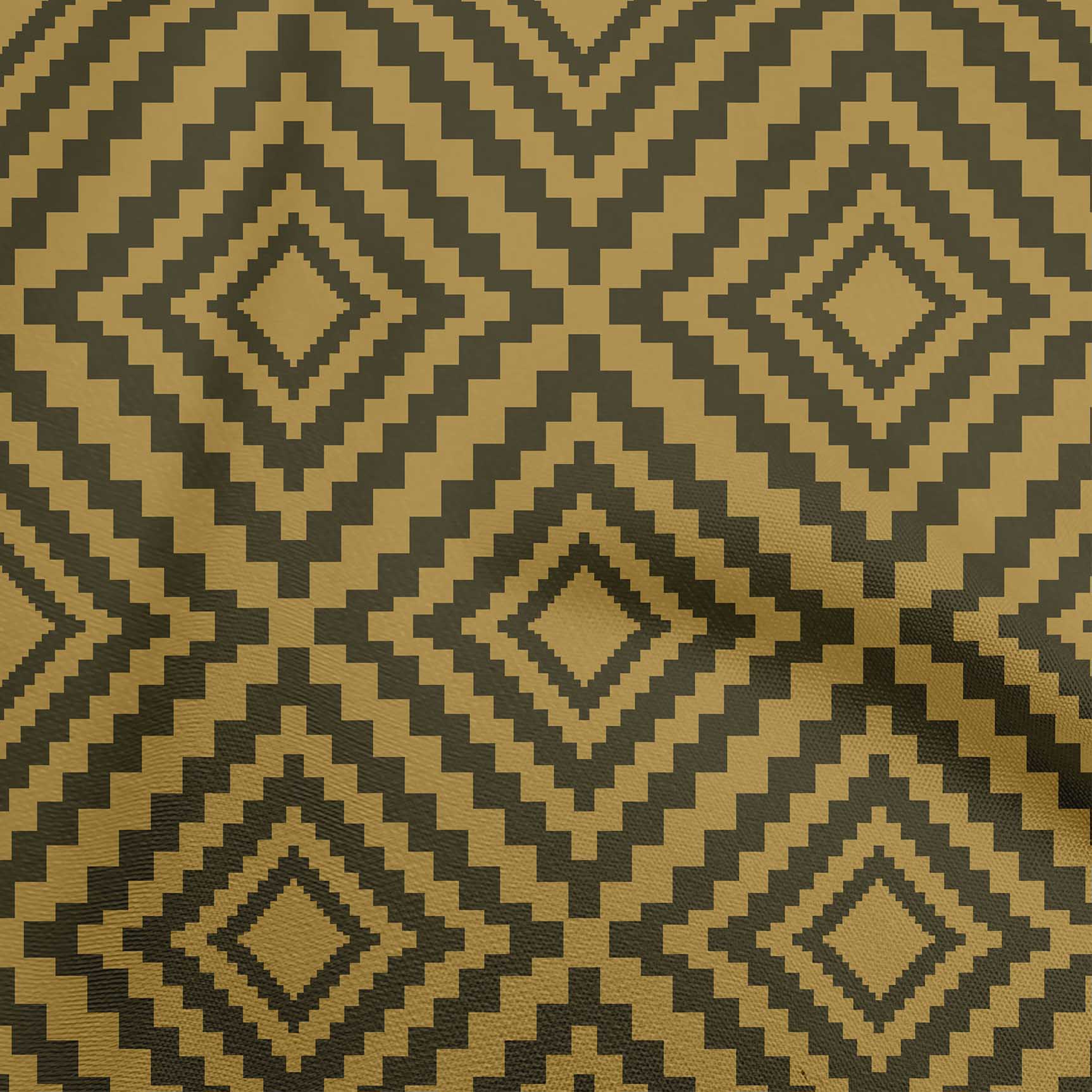 

oneOone Cotton Flex Mustard Yellow Fabric Geometric Diy Clothing Quilting Fabric Print Fabric By Yard 40 Inch 42 Inch Wide - Viscose Chiffon жовтий