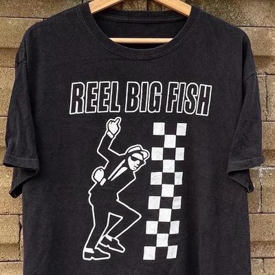 Rare! Reel Big Fish T-Shirt Tour Album S To 5XL PA693