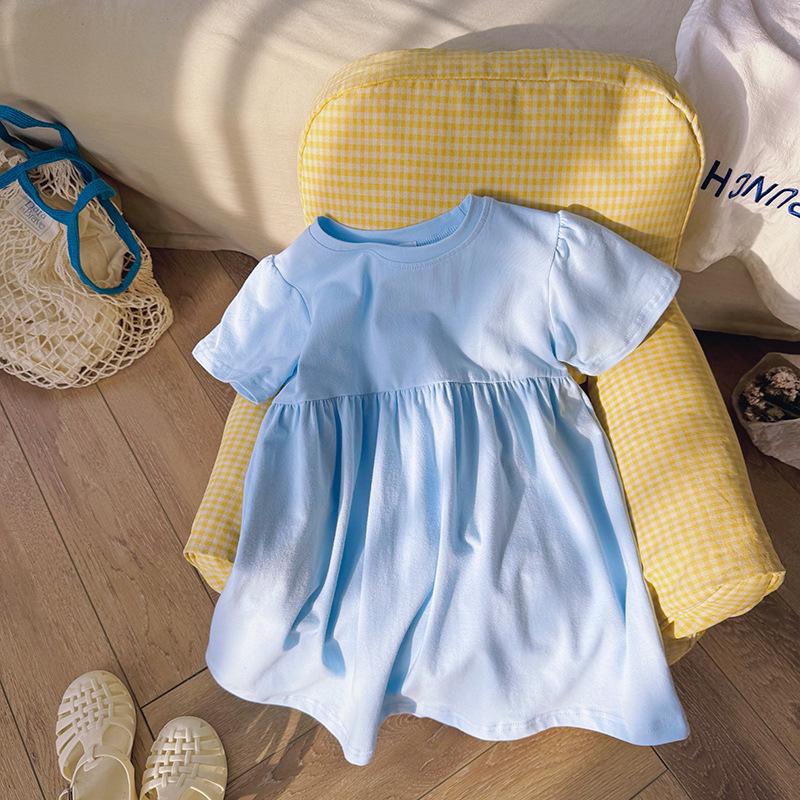 

Girls Casual Dress For Summer, Children s Loose Princess-style Dress 90cm