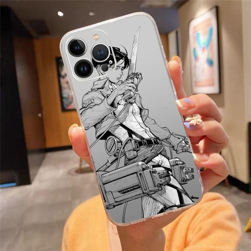

Phone Case For iphone 17 Pro Max Air 17 16 15 14 13 Pro Max 15Plus 15 16 Pro Levi Ackerman Shingeki no Kyojin Anime iphone 13