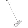 Lawn Leveling Rake Adjustable Handle Stainless Steel Heavy Duty Effort Saving Lawn Level Tool for