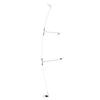 Steel String Rolling Swivels Safety Snaps Leader Trace With Snap Rope Wire Fishing Wire Line