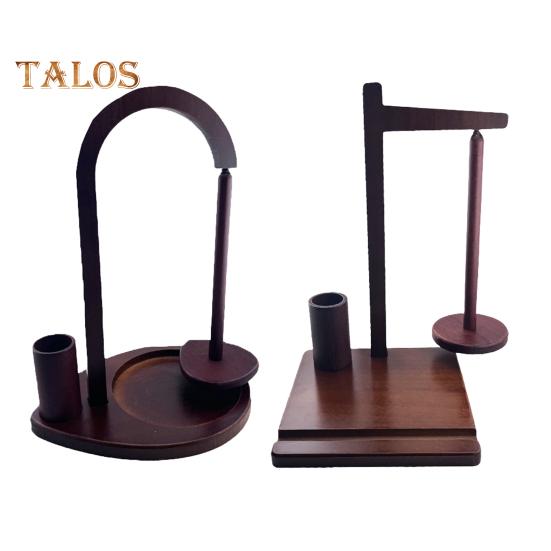 Garnhalter aus Holz, drehbarer Garnknäuel-Spender, Ständer zum Häkeln, Strickgarn-Organizer, Spinner für Strickliebhaber, Oma, Mama