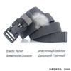 Tactical Belt Magnetic Buckle Quick Release Elastic Belt Casual Nylon Tooling Training Belt Men's Trousers Belt