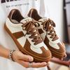 Board Shoes Men's Autumn New German Training Shoes New Versatile Men's Shoes Retro Casual Shoes Fashion Versatile White Shoes