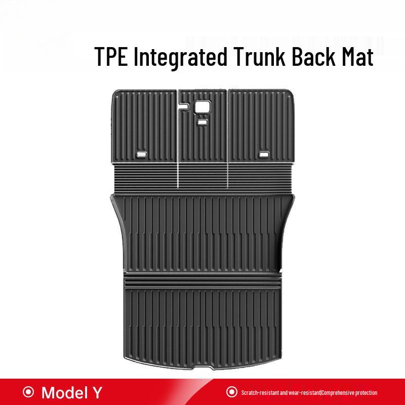 Upgraded TPE Trunk Mat Set for Tesla Model Y3 - Front & Rear Trunk, YL Interior Accessories