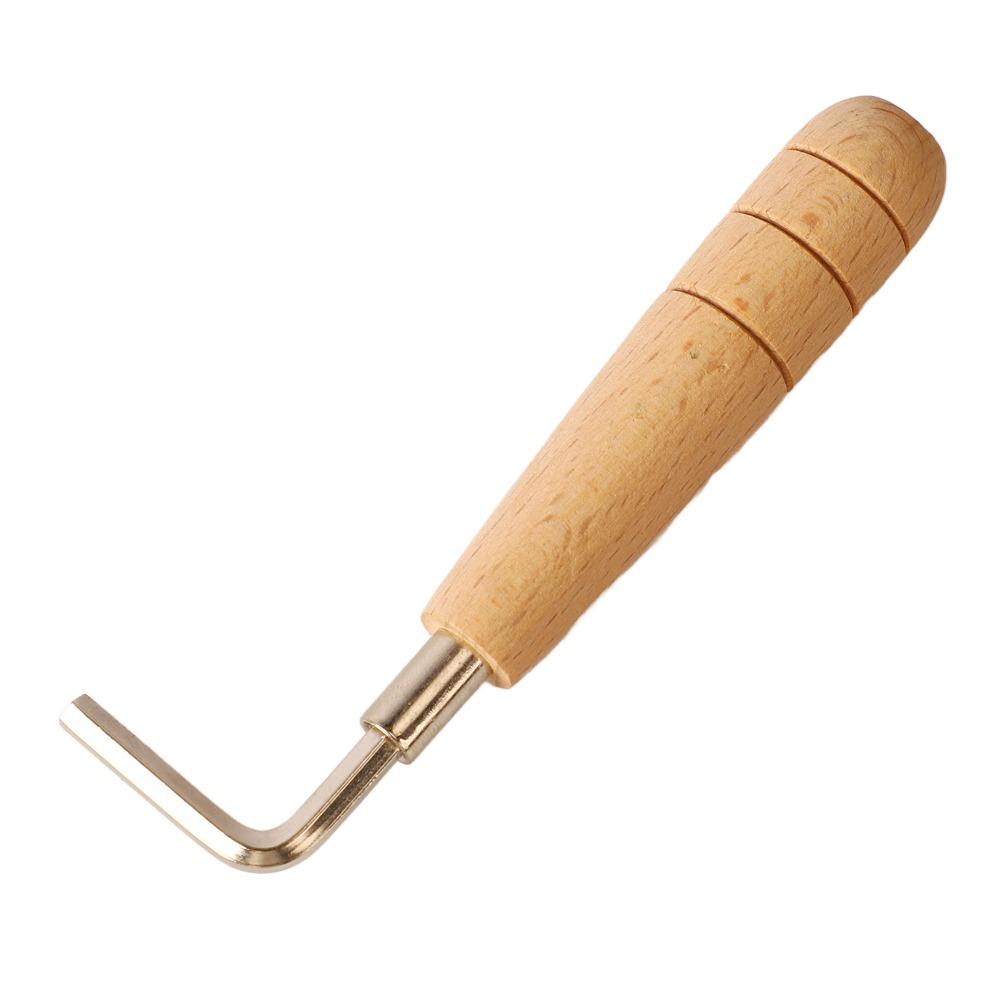 Wood+Metal Guitar Truss Rod Wrench Non-Slip Grip Guitar Repair Tool For Guitar