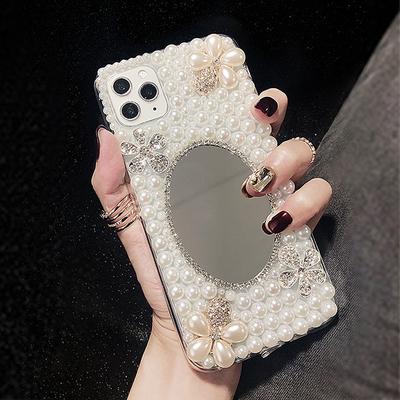 Apple 17 Phone Case IPhone 14 Promax Pearl 12 Mirror 16 Rhinestone 13 Women's Model 11 New Model 15PM