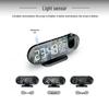 2022 LED Projection Alarm Clock with Temperature, Humidity Display, and Automatic Light Sensor