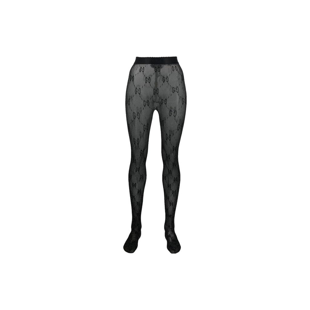 GUCCI Gg Monogram Knit Tights 691619-3GAHR-1081
