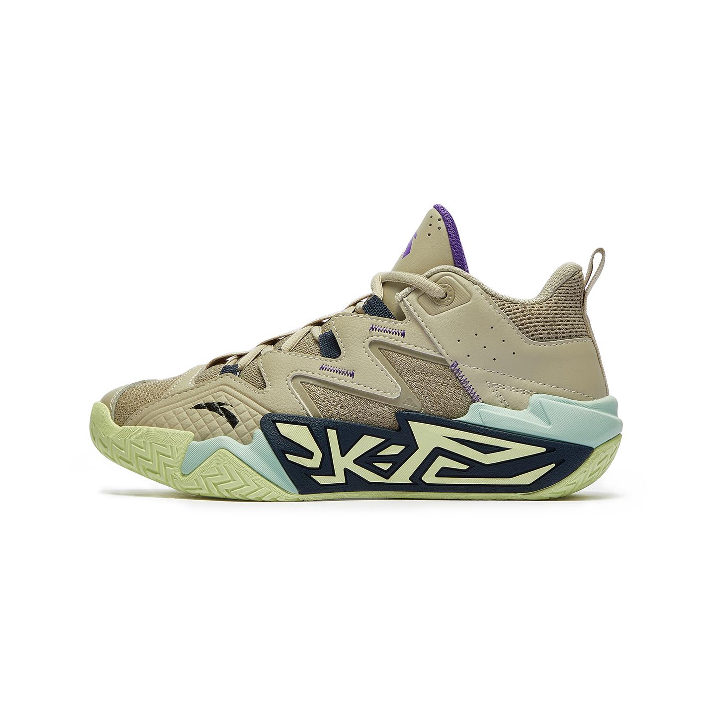 

Anta Детские цементные кроссовки Krypton серии Life, модные, универсальные, амортизирующие, износостойкие, с низким верхом, для баскетбола, детские кроссовки A12541103 39