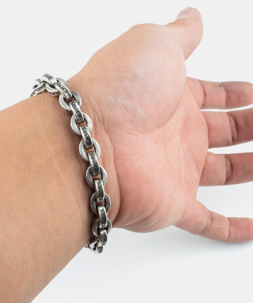 Sheen666 580 Silver Bracelet Decline Clasp
